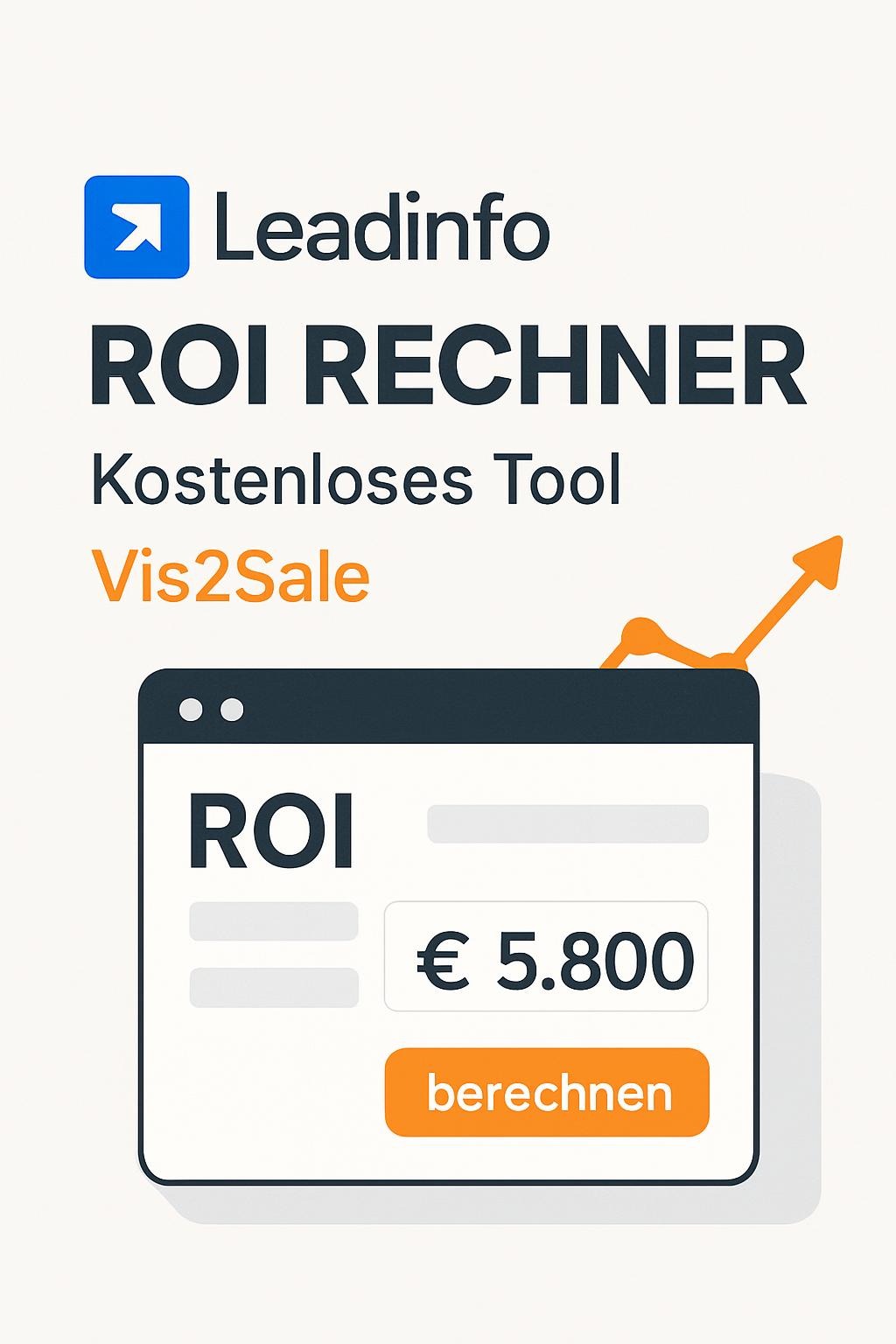 Leadinfo ROI Rechner | Kostenloses Tool | Vis2Sale